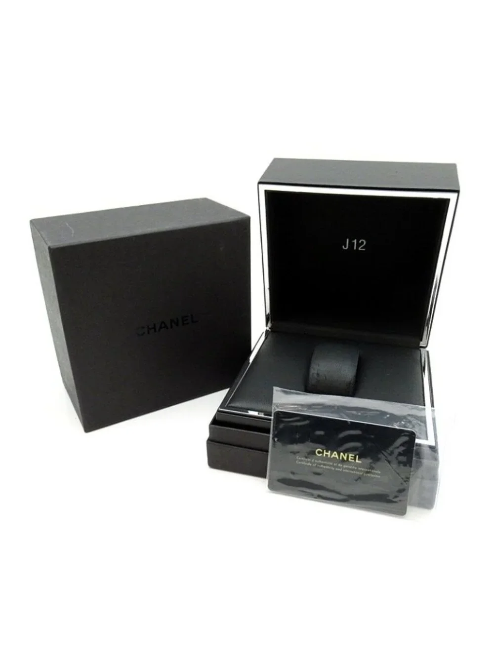 Chanel Watch 33 Pink Saffiano Bezel Box SS Ceramic White